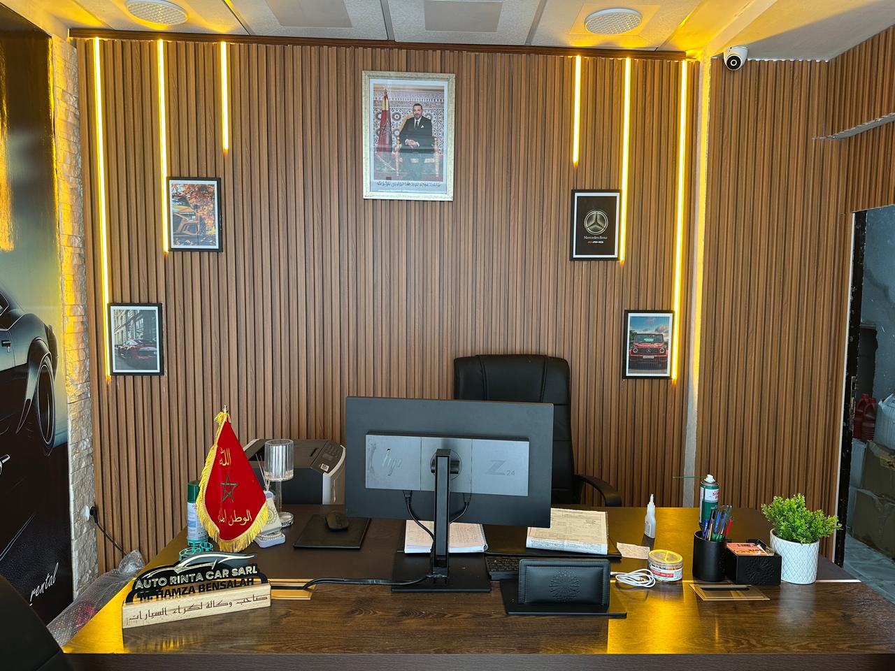 Bureau d'accueil de l'agence AUTO RINTA CAR