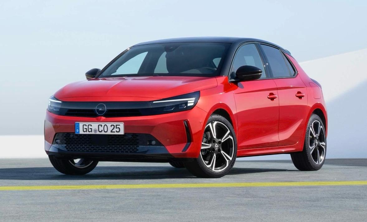 Opel Corsa Rouge, vue avant